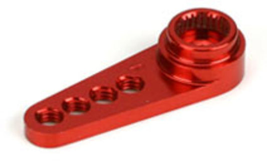 DYN2532  1/2 Machined Red Aluminium Futaba Servo Arm