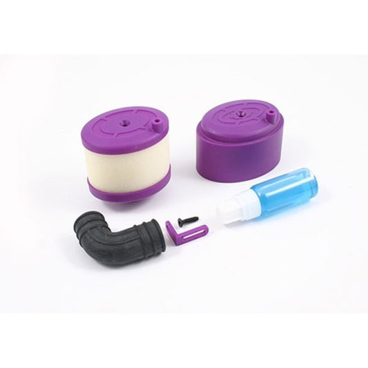 FAST93P  Waterproof Air Filter 1/8TH W/Air Filter Oil - Purple