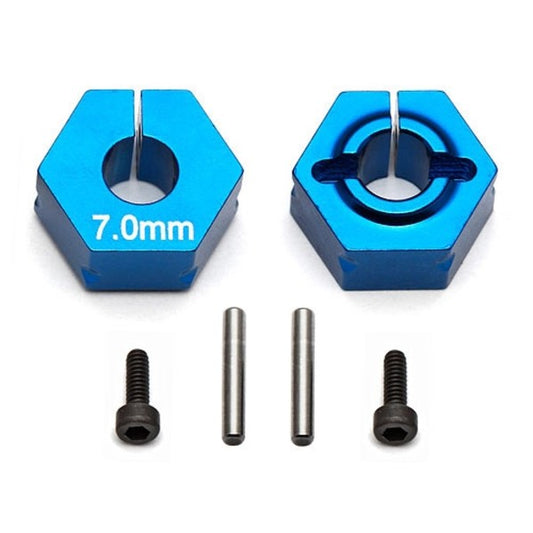 AS91610  ASSOCIATED CLAMPING WHEEL HEX 7.0MM B5M FACTORY LITE