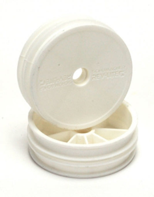 Schumacher Slim Front Wheels; White - Cougar SV