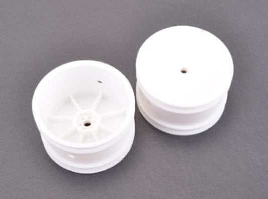 U4366  Wheel; Hex Rear - White - Off Road - pr