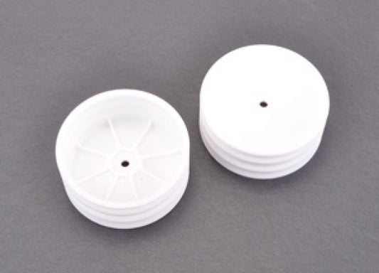 U4368  Wheel; Hex Front - White - 2wd - pr