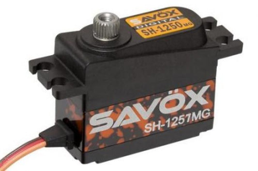 SAV-SH1257MG - DIGITAL MICRO SIZE RUDDER SERVO 2.6KG@6V