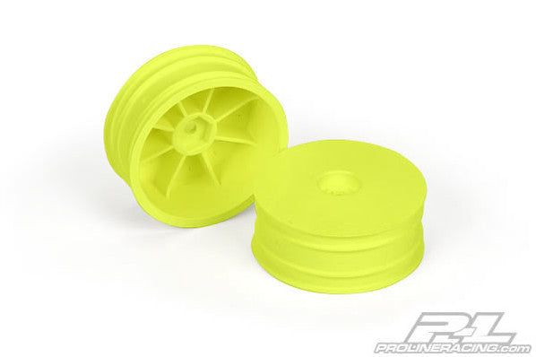 PL2735-02  PROLINE VELOCITY 2.2 HEX FRONT YELLOW WHEELS RB5/B4.1 W/HEX