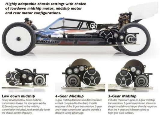 K.34302B - Kyosho Ultima RB6.6 w/ Chassis Skin
