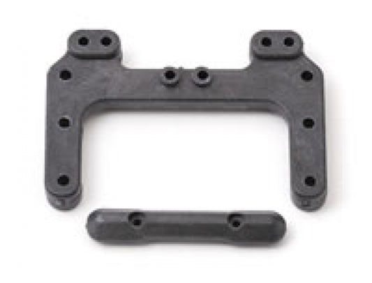 AS9565  B4 Rr Chassis Brace, Fr Hinge Pin Brace, Carbon