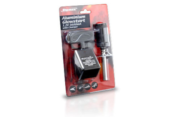 RMXGS3600AL - Ripmax Alu Glowstart with Charger 3600mAh