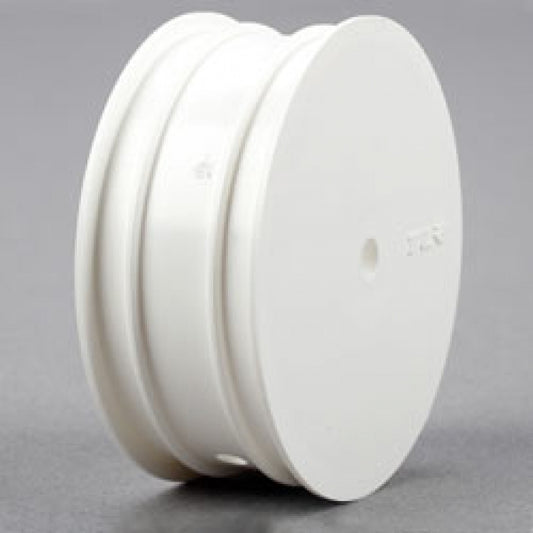 TLR7000 - Losi Front Wheel, White (2): 22