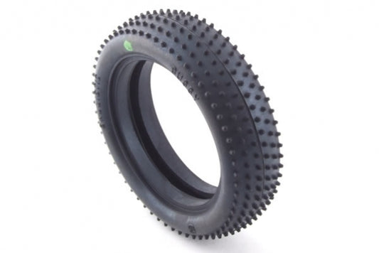 BBT21  2wd White Front Mini-Pin Tyres