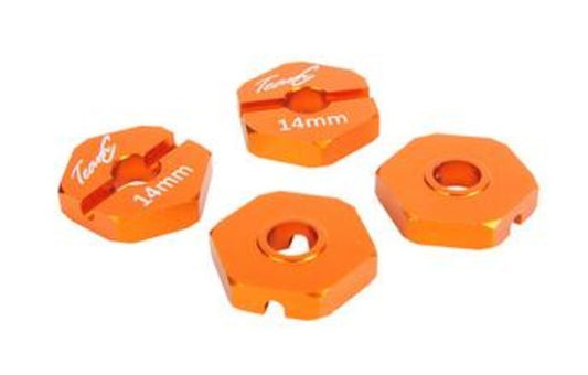 TU044OR  Alu Hex Hub 14mm orange (4)