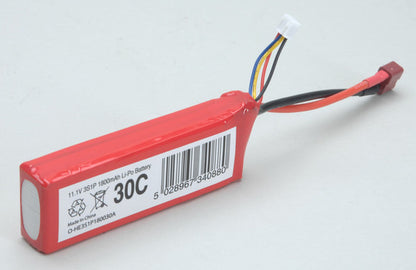 O-HE3S1P180030A - Hi-Energy Extreme 3S 1800mAh 30C Li-Po