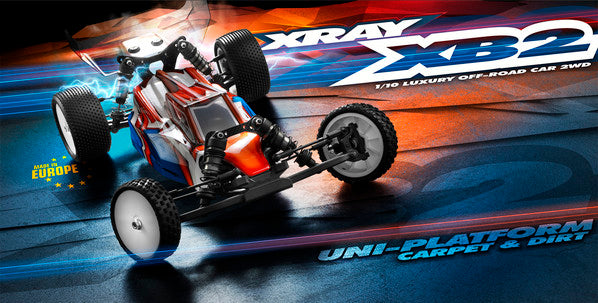 XR320000  XRAY XB2 - 2WD 1/10 ELECTRIC OFF-ROAD CAR - ASTRO & CARPET EDITION