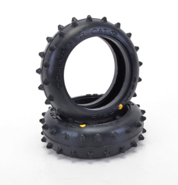 U6797  Stud 2 Row Front - Yellow (pr)