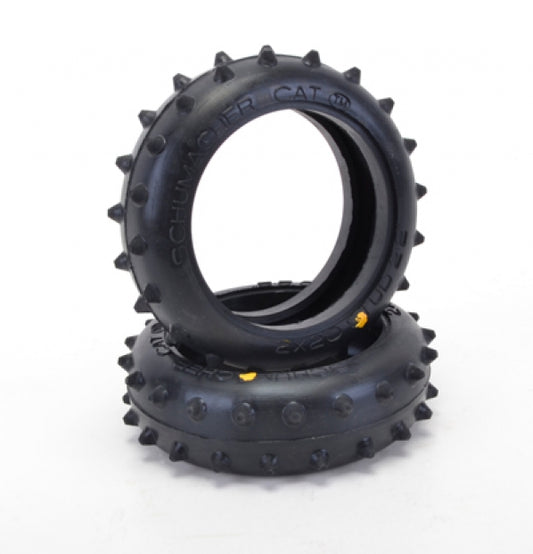 U6797  Stud 2 Row Front - Yellow (pr)